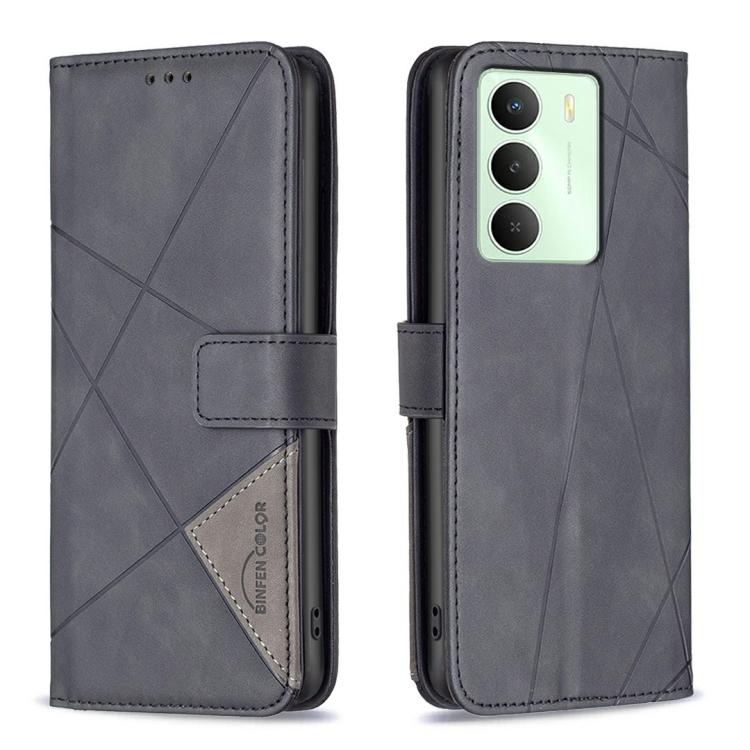 Magnetic Buckle Rhombus Texture Leather Phone Case, For Realme 14 Pro, For Realme 14X 5G, For Realme C75 4G, For Realme Note 60 / C61, For Realme 13 Pro 5G / 13 Pro+ 5G, For Realme GT 6 / GT 6T, For Realme C61 / C63, For Realme 12+ 5G