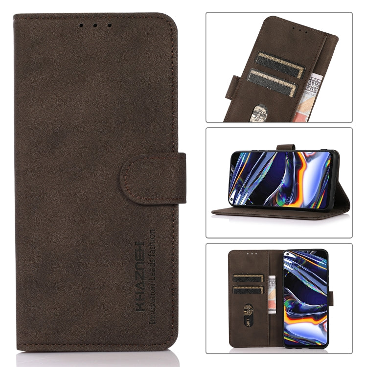 KHAZNEH Matte Texture Leather Phone Case, For OnePlus 12R / Ace 3, For OnePlus 12, For OnePlus Ace 2 Pro, For OnePlus Nord 3 / Ace 2V