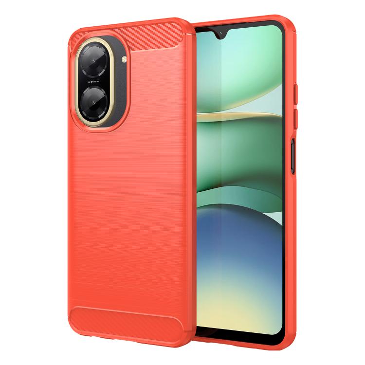 Carbon Fiber Brushed Texture TPU Phone Case, For Redmi A7 Pro 171mm / Poco C85x 5G, For Redmi R70m 5G, For Redmi R70 5G, For Redmi 15a 5G, For Redmi Turbo 5 Max / Poco X8 Pro Max, For Redmi Turbo 5 5G / Poco X8 Pro 5G                                   ...