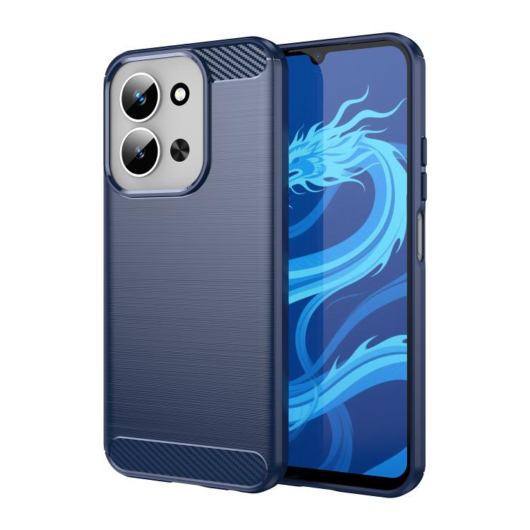 Carbon Fiber Brushed Texture TPU Phone Case, For Redmi A7 Pro 171mm / Poco C85x 5G, For Redmi R70m 5G, For Redmi R70 5G, For Redmi 15a 5G, For Redmi Turbo 5 Max / Poco X8 Pro Max, For Redmi Turbo 5 5G / Poco X8 Pro 5G                                   ...