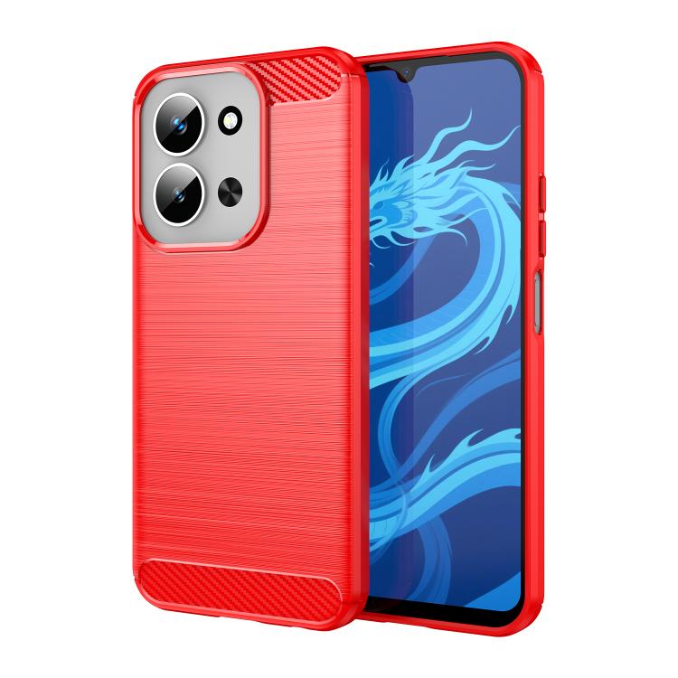 Carbon Fiber Brushed Texture TPU Phone Case, For Redmi A7 Pro 171mm / Poco C85x 5G, For Redmi R70m 5G, For Redmi R70 5G, For Redmi 15a 5G, For Redmi Turbo 5 Max / Poco X8 Pro Max, For Redmi Turbo 5 5G / Poco X8 Pro 5G                                   ...