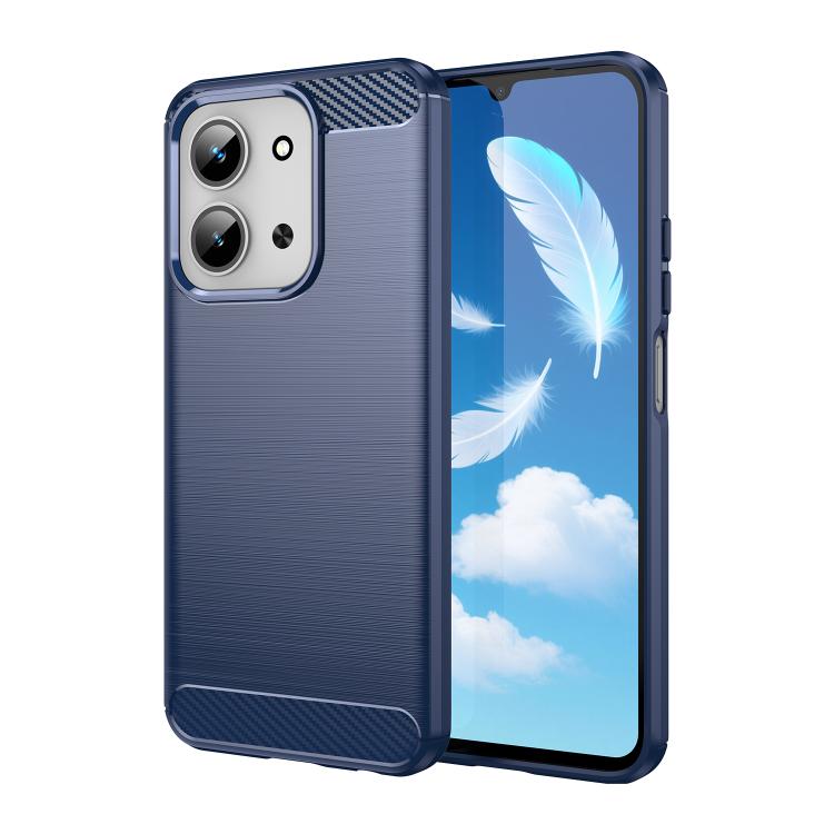 Carbon Fiber Brushed Texture TPU Phone Case, For Redmi A7 Pro 171mm / Poco C85x 5G, For Redmi R70m 5G, For Redmi R70 5G, For Redmi 15a 5G, For Redmi Turbo 5 Max / Poco X8 Pro Max, For Redmi Turbo 5 5G / Poco X8 Pro 5G                                   ...