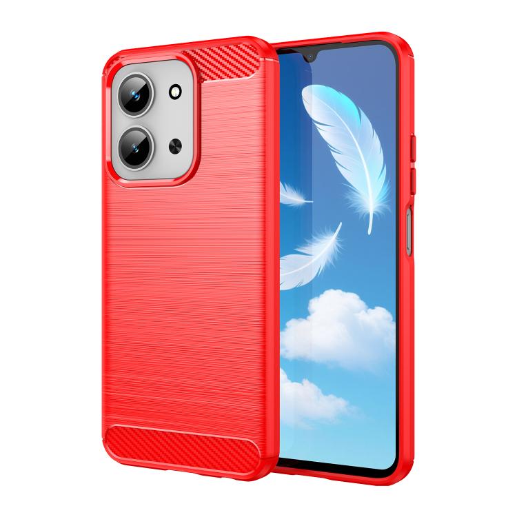 Carbon Fiber Brushed Texture TPU Phone Case, For Redmi A7 Pro 171mm / Poco C85x 5G, For Redmi R70m 5G, For Redmi R70 5G, For Redmi 15a 5G, For Redmi Turbo 5 Max / Poco X8 Pro Max, For Redmi Turbo 5 5G / Poco X8 Pro 5G                                   ...
