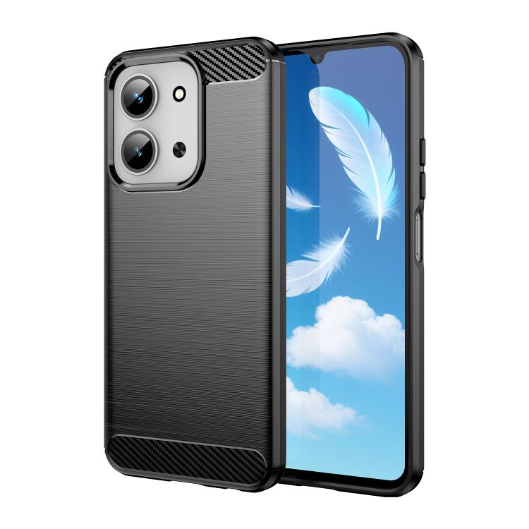 Carbon Fiber Brushed Texture TPU Phone Case, For Redmi A7 Pro 171mm / Poco C85x 5G, For Redmi R70m 5G, For Redmi R70 5G, For Redmi 15a 5G, For Redmi Turbo 5 Max / Poco X8 Pro Max, For Redmi Turbo 5 5G / Poco X8 Pro 5G                                   ...
