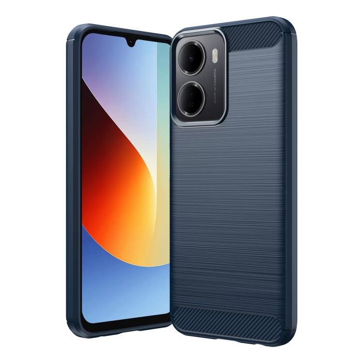 Carbon Fiber Brushed Texture TPU Phone Case, For Redmi Note 17 Pro 5G Global 163mm, For Redmi Note 17 5G / 4G Global 171mm, For Redmi Note 17 Pro+ 5G Global 163mm, For Redmi 17 5G / 4G Global 170mm, For Redmi A7 Pro 171mm / Poco C85x 5G, For Redmi R70m...