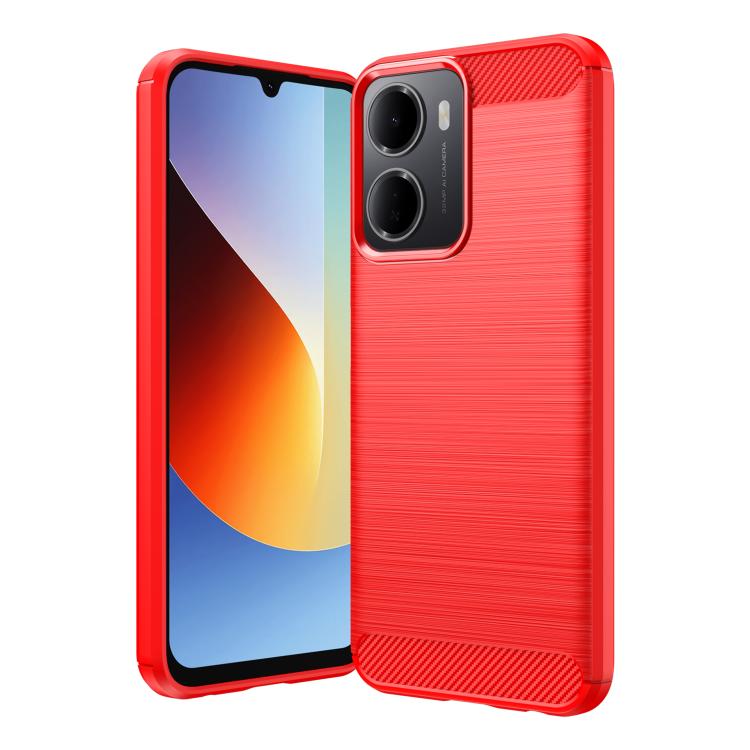 Carbon Fiber Brushed Texture TPU Phone Case, For Redmi Note 17 Pro 5G Global 163mm, For Redmi Note 17 5G / 4G Global 171mm, For Redmi Note 17 Pro+ 5G Global 163mm, For Redmi 17 5G / 4G Global 170mm, For Redmi A7 Pro 171mm / Poco C85x 5G, For Redmi R70m...