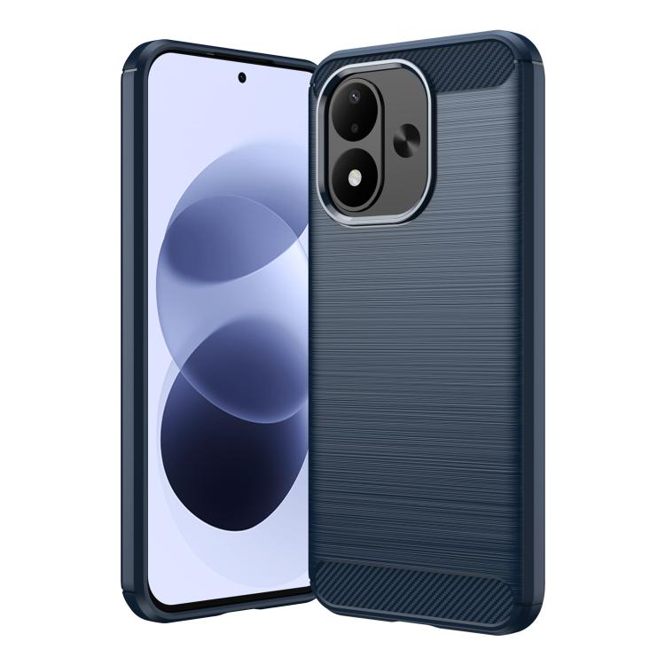 Carbon Fiber Brushed Texture TPU Phone Case, For Redmi Note 17 Pro 5G Global 163mm, For Redmi Note 17 5G / 4G Global 171mm, For Redmi Note 17 Pro+ 5G Global 163mm, For Redmi 17 5G / 4G Global 170mm, For Redmi A7 Pro 171mm / Poco C85x 5G, For Redmi R70m...