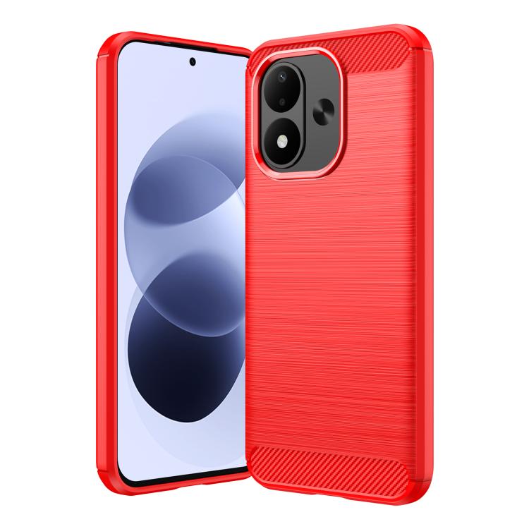 Carbon Fiber Brushed Texture TPU Phone Case, For Redmi Note 17 Pro 5G Global 163mm, For Redmi Note 17 5G / 4G Global 171mm, For Redmi Note 17 Pro+ 5G Global 163mm, For Redmi 17 5G / 4G Global 170mm, For Redmi A7 Pro 171mm / Poco C85x 5G, For Redmi R70m...
