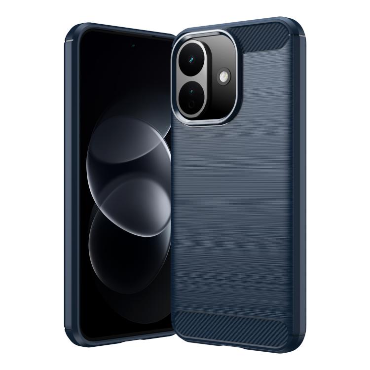 Carbon Fiber Brushed Texture TPU Phone Case, For Redmi Note 17 Pro 5G Global 163mm, For Redmi Note 17 5G / 4G Global 171mm, For Redmi Note 17 Pro+ 5G Global 163mm, For Redmi 17 5G / 4G Global 170mm, For Redmi A7 Pro 171mm / Poco C85x 5G, For Redmi R70m...