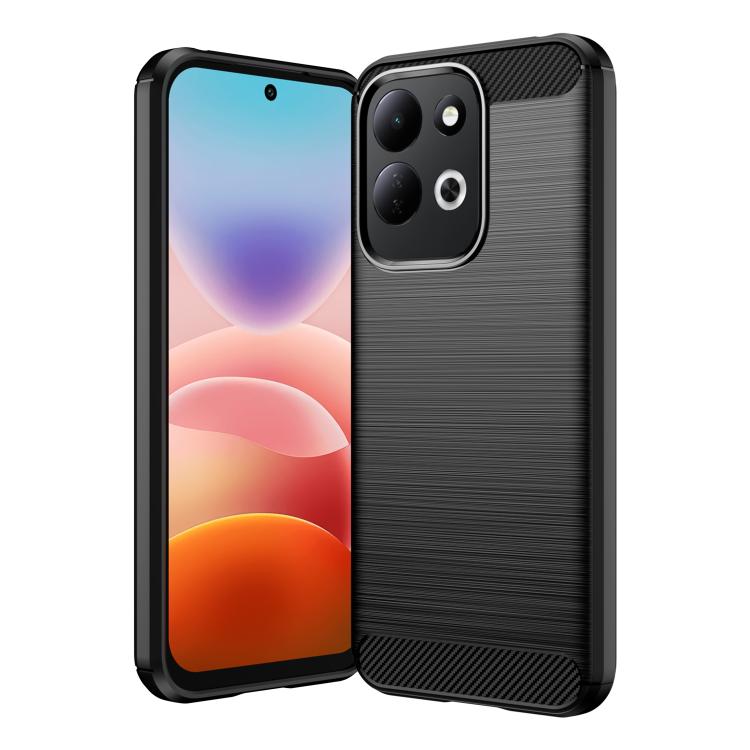 Carbon Fiber Brushed Texture TPU Phone Case, For Redmi Note 17 Pro 5G Global 163mm, For Redmi Note 17 5G / 4G Global 171mm, For Redmi Note 17 Pro+ 5G Global 163mm, For Redmi 17 5G / 4G Global 170mm, For Redmi A7 Pro 171mm / Poco C85x 5G, For Redmi R70m...