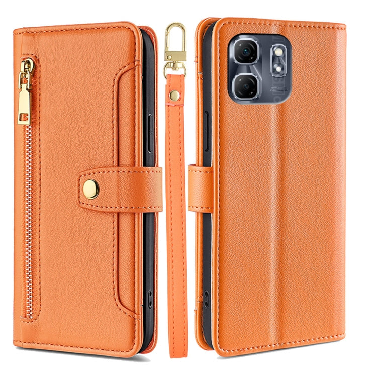 Sheep Texture Cross-body Zipper Wallet Leather Phone Case, For Infinix Note 50x 5G, For Infinix Note 50 Pro+ 5G, For Infinix Note 50 4G, For Infinix Hot 50i 4G, For Infinix Hot 50 4G, For Infinix Hot 50 5G, For Infinix Zero 40 4G, For Infinix Note 40 5G