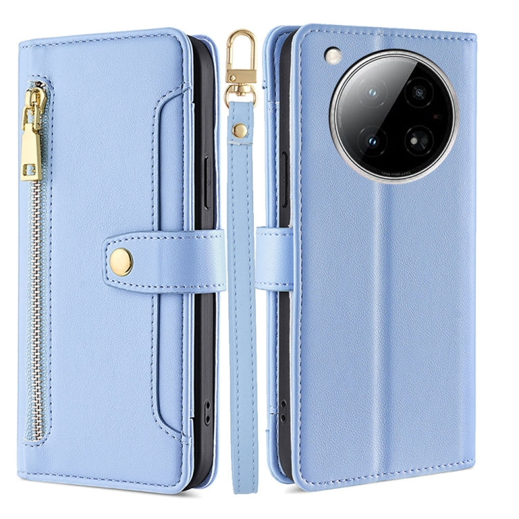Sheep Texture Cross-body Zipper Wallet Leather Phone Case, For Infinix Note 50x 5G, For Infinix Note 50 Pro+ 5G, For Infinix Note 50 4G, For Infinix Hot 50i 4G, For Infinix Hot 50 4G, For Infinix Hot 50 5G, For Infinix Zero 40 4G, For Infinix Note 40 5G