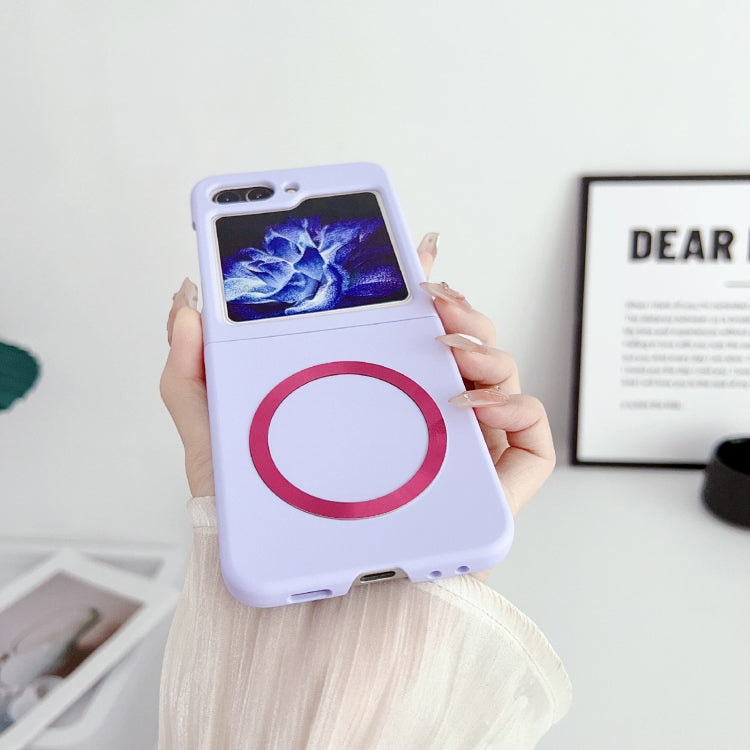 Skin Feel Magsafe Magnetic Shockproof PC Phone Case, For Samsung Galaxy Z Flip5