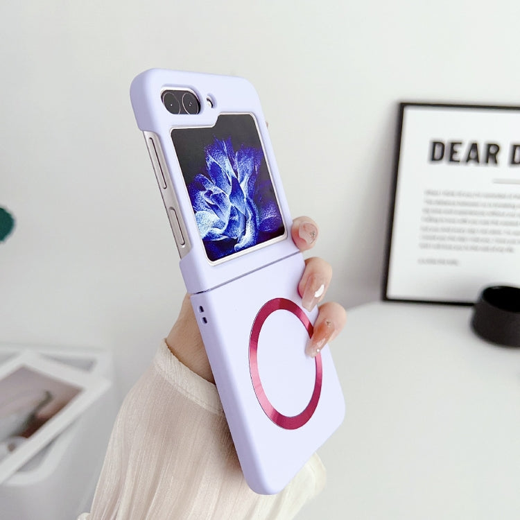 Skin Feel Magsafe Magnetic Shockproof PC Phone Case, For Samsung Galaxy Z Flip5