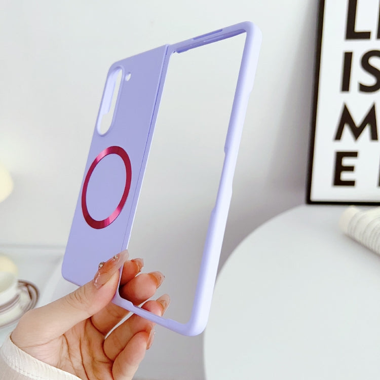 Skin Feel Magsafe Magnetic Shockproof PC Phone Case, For Samsung Galaxy Z Fold5, For Samsung Galaxy Z Flip5