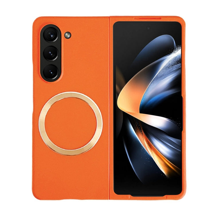 Skin Feel Magsafe Magnetic Shockproof PC Phone Case, For Samsung Galaxy Z Fold5, For Samsung Galaxy Z Flip5