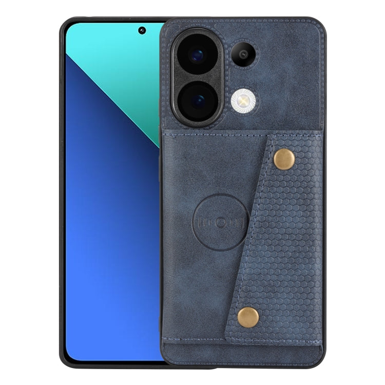 Double Buckle Card Slots Magnetic Phone Case, For Xiaomi Redmi K70 Ultra, For Xiaomi Redmi 13 4G Global, For Xiaomi Redmi Note 13 Pro 4G Global, For Xiaomi Redmi Note 13 4G Global, For Xiaomi 14 Ultra, For Xiaomi Redmi 13C 4G / Poco C65                ...