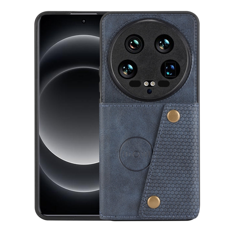 Double Buckle Card Slots Magnetic Phone Case, For Xiaomi Redmi K70 Ultra, For Xiaomi Redmi 13 4G Global, For Xiaomi Redmi Note 13 Pro 4G Global, For Xiaomi Redmi Note 13 4G Global, For Xiaomi 14 Ultra, For Xiaomi Redmi 13C 4G / Poco C65                ...
