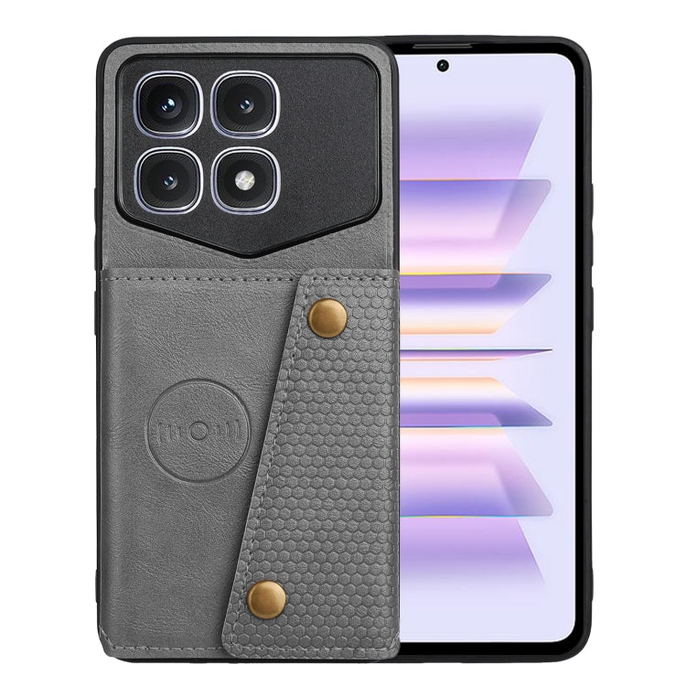 Double Buckle Card Slots Magnetic Phone Case, For Xiaomi Redmi K70 Ultra, For Xiaomi Redmi 13 4G Global, For Xiaomi Redmi Note 13 Pro 4G Global, For Xiaomi Redmi Note 13 4G Global, For Xiaomi 14 Ultra, For Xiaomi Redmi 13C 4G / Poco C65                ...