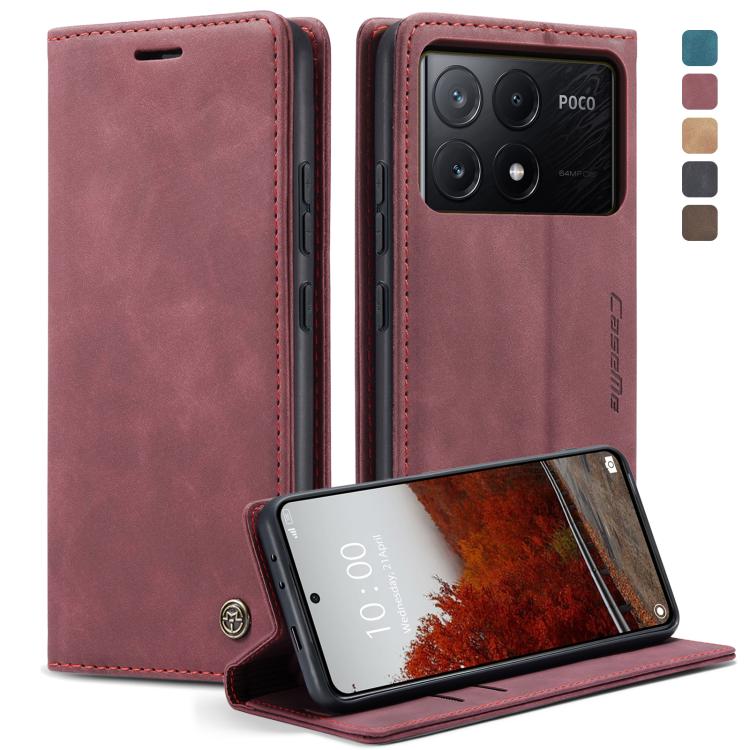 CaseMe 013 Multifunctional Horizontal Flip Leather Phone Case, For Xiaomi Redmi Note 13 Pro 4G, For Xiaomi Redmi Note 13 4G, For Xiaomi Redmi 13C 4G Global / 13C 5G, For Xiaomi Poco X6 Pro, For Xiaomi Redmi K70E 5G, For Xiaomi 14 Pro, For Xiaomi 14    ...