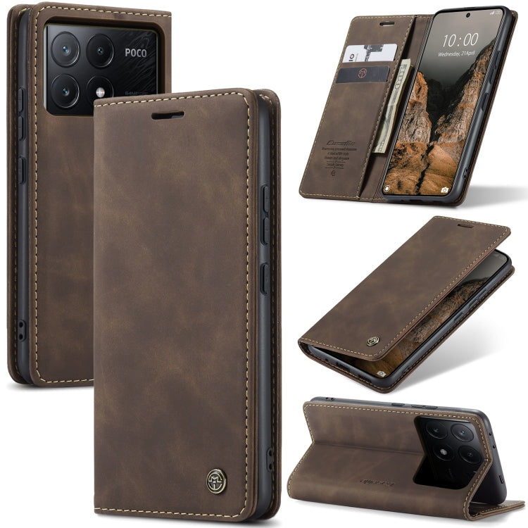 CaseMe 013 Multifunctional Horizontal Flip Leather Phone Case, For Xiaomi Redmi Note 13 Pro 4G, For Xiaomi Redmi Note 13 4G, For Xiaomi Redmi 13C 4G Global / 13C 5G, For Xiaomi Poco X6 Pro, For Xiaomi Redmi K70E 5G, For Xiaomi 14 Pro, For Xiaomi 14    ...