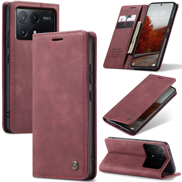 CaseMe 013 Multifunctional Horizontal Flip Leather Phone Case, For Xiaomi Redmi Note 13 Pro 4G, For Xiaomi Redmi Note 13 4G, For Xiaomi Redmi 13C 4G Global / 13C 5G, For Xiaomi Poco X6 Pro, For Xiaomi Redmi K70E 5G, For Xiaomi 14 Pro, For Xiaomi 14    ...