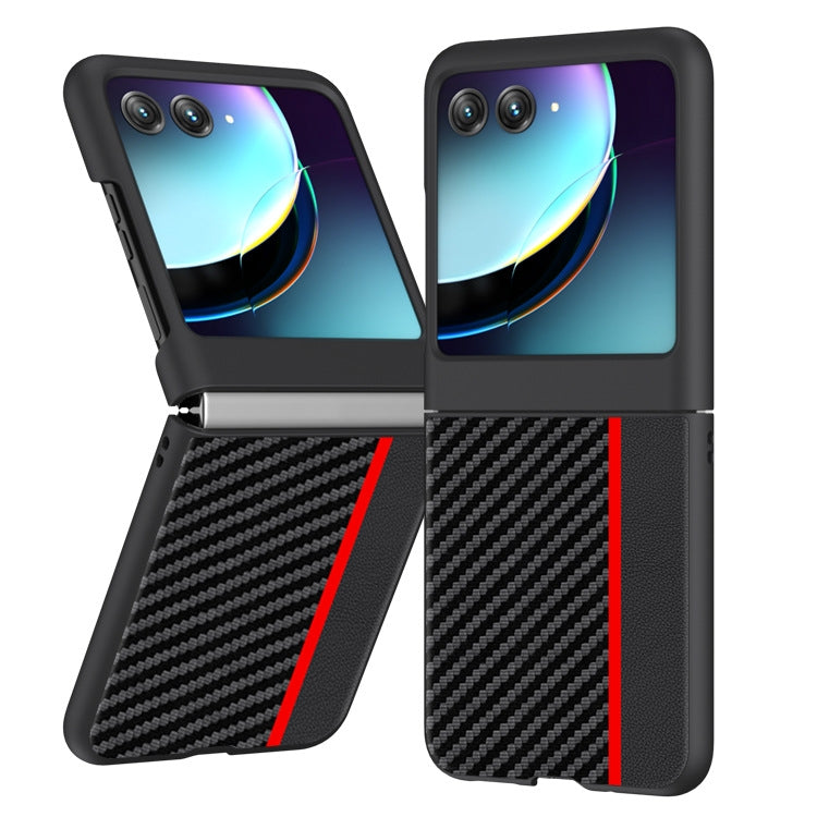 Ultra-thin Carbon Fiber Texture Printing Phone Case, For Motorola Razr 50 / 60 / 70 5G, For Motorola Razr 60 Ultra / 70 Ultra, For Motorola Razr 50 Ultra, For Motorola Razr 40 Ultra