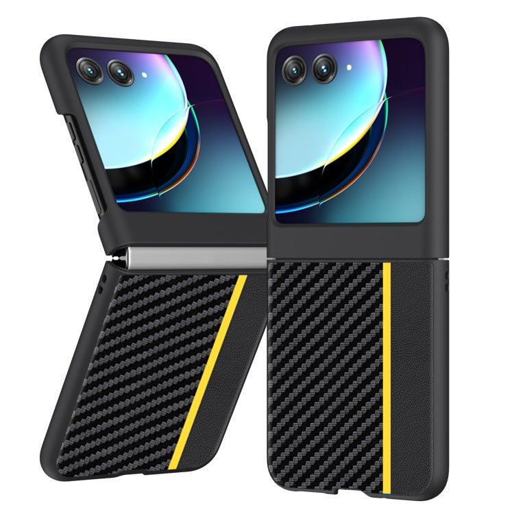Ultra-thin Carbon Fiber Texture Printing Phone Case, For Motorola Razr 50 / 60 / 70 5G, For Motorola Razr 60 Ultra / 70 Ultra, For Motorola Razr 50 Ultra, For Motorola Razr 40 Ultra