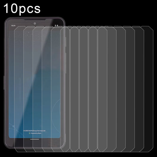 10pcs 0.26mm 9H 2.5D Tempered Glass Film, For CAT S75, For CAT S53, For CAT S52