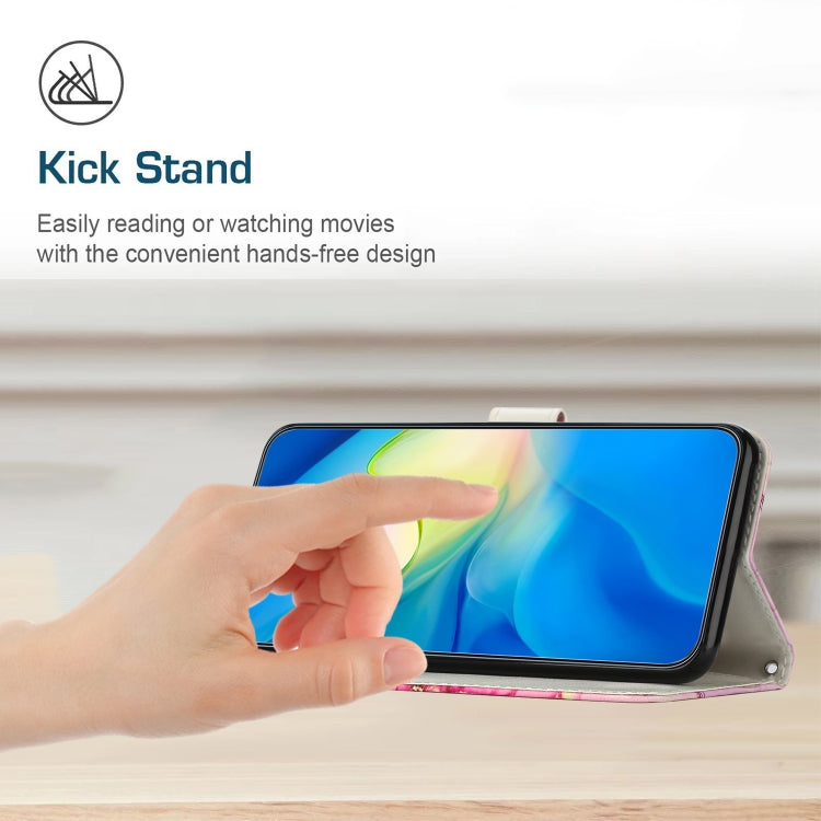 Painted Marble Pattern Leather Phone Case, For Redmi 12 4G / Redmi 12 5G / Note 12R, For Xiaomi Redmi Note 12 Turbo/Poco F5, For Xiaomi Redmi Note 12S 4G Global