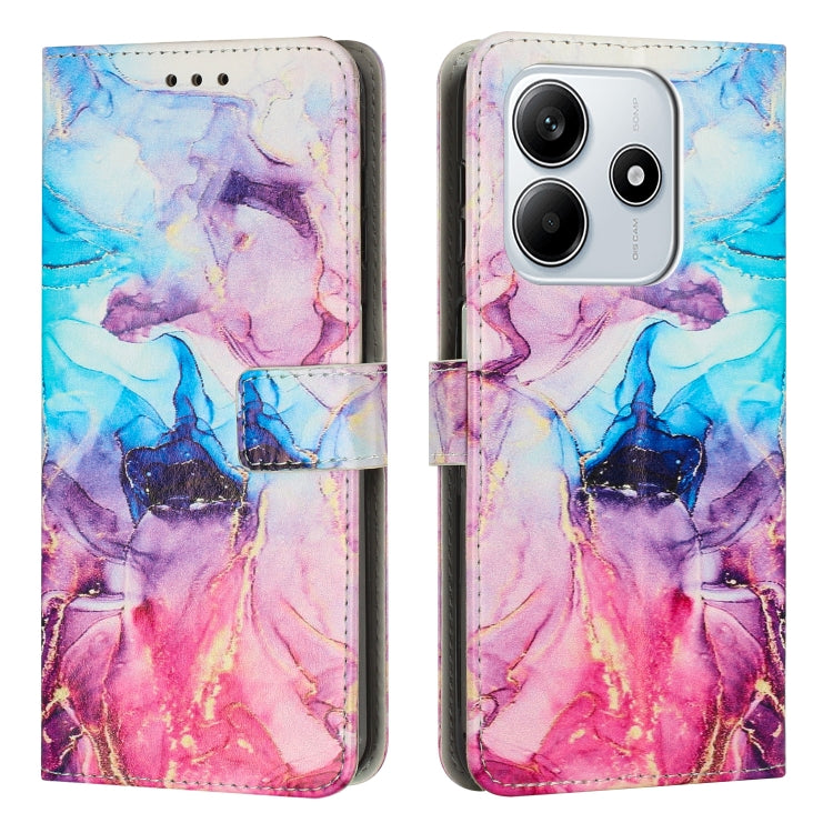 Painted Marble Pattern Leather Phone Case, For Redmi Note 15 Pro 5G Global 163.6mm, For Redmi 15C 5G / 4G EU 173mm / Poco C85 5G, For Redmi 15 5G Global / 15 4G SEA 169.5mm, For Redmi 15 5G / 4G EU 171mm, For Redmi 15C 5G / 4G Global 171mm             ...