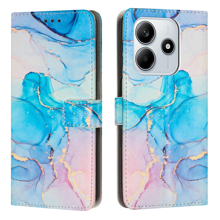 Painted Marble Pattern Leather Phone Case, For Redmi Note 15 Pro 5G Global 163.6mm, For Redmi 15C 5G / 4G EU 173mm / Poco C85 5G, For Redmi 15 5G Global / 15 4G SEA 169.5mm, For Redmi 15 5G / 4G EU 171mm, For Redmi 15C 5G / 4G Global 171mm             ...