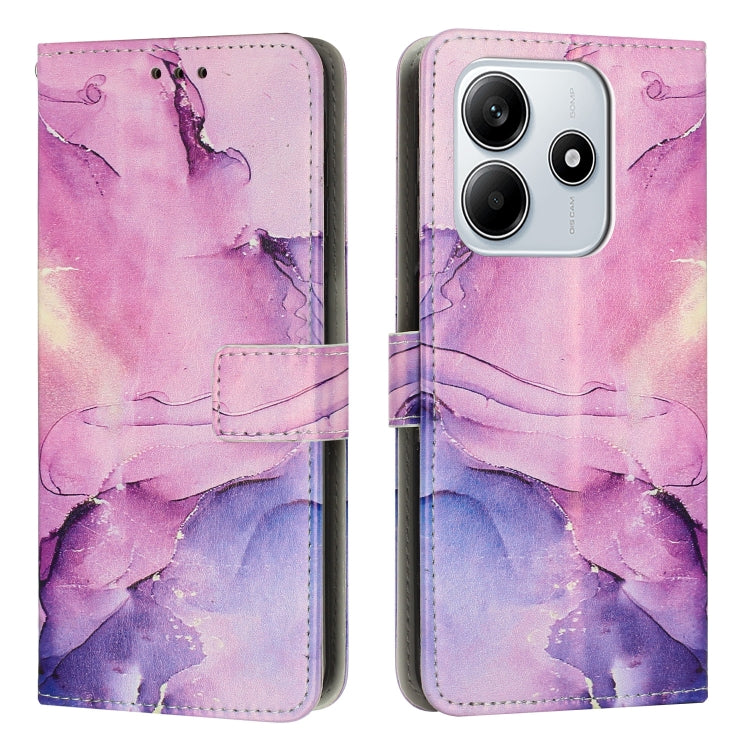 Painted Marble Pattern Leather Phone Case, For Redmi Note 15 Pro 5G Global 163.6mm, For Redmi 15C 5G / 4G EU 173mm / Poco C85 5G, For Redmi 15 5G Global / 15 4G SEA 169.5mm, For Redmi 15 5G / 4G EU 171mm, For Redmi 15C 5G / 4G Global 171mm             ...