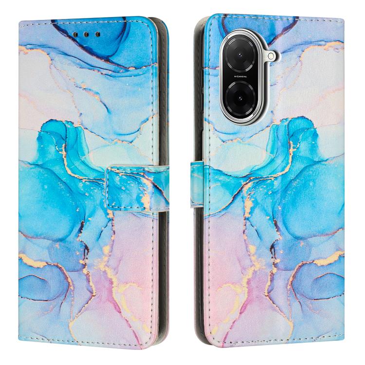 Painted Marble Pattern Leather Phone Case, For Redmi Note 15 Pro 5G Global 163.6mm, For Redmi 15C 5G / 4G EU 173mm / Poco C85 5G, For Redmi 15 5G Global / 15 4G SEA 169.5mm, For Redmi 15 5G / 4G EU 171mm, For Redmi 15C 5G / 4G Global 171mm             ...