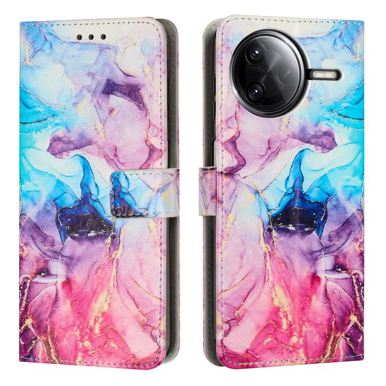 Painted Marble Pattern Leather Phone Case, For Redmi Note 15 Pro 5G Global 163.6mm, For Redmi 15C 5G / 4G EU 173mm / Poco C85 5G, For Redmi 15 5G Global / 15 4G SEA 169.5mm, For Redmi 15 5G / 4G EU 171mm, For Redmi 15C 5G / 4G Global 171mm             ...