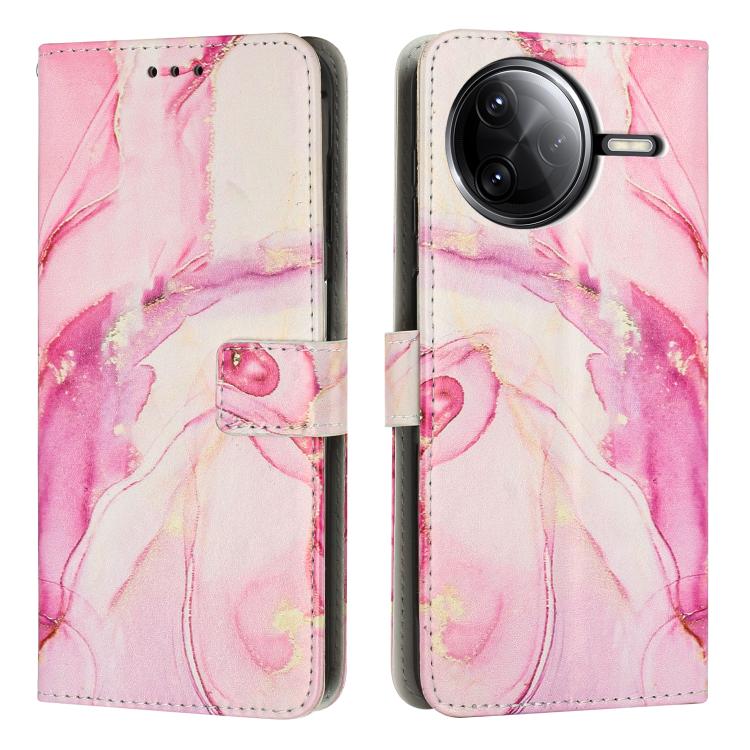 Painted Marble Pattern Leather Phone Case, For Redmi Note 15 Pro 5G Global 163.6mm, For Redmi 15C 5G / 4G EU 173mm / Poco C85 5G, For Redmi 15 5G Global / 15 4G SEA 169.5mm, For Redmi 15 5G / 4G EU 171mm, For Redmi 15C 5G / 4G Global 171mm             ...