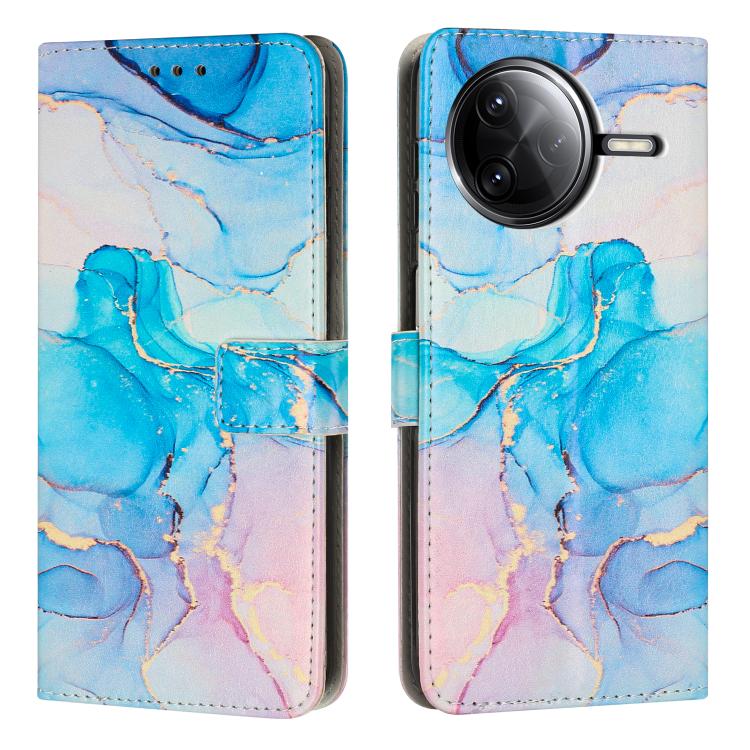 Painted Marble Pattern Leather Phone Case, For Redmi Note 15 Pro 5G Global 163.6mm, For Redmi 15C 5G / 4G EU 173mm / Poco C85 5G, For Redmi 15 5G Global / 15 4G SEA 169.5mm, For Redmi 15 5G / 4G EU 171mm, For Redmi 15C 5G / 4G Global 171mm             ...