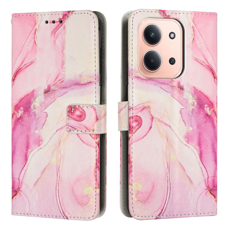 Painted Marble Pattern Leather Phone Case, For Redmi Note 15 Pro 5G Global 163.6mm, For Redmi 15C 5G / 4G EU 173mm / Poco C85 5G, For Redmi 15 5G Global / 15 4G SEA 169.5mm, For Redmi 15 5G / 4G EU 171mm, For Redmi 15C 5G / 4G Global 171mm             ...