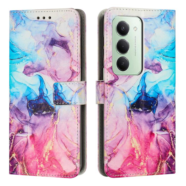 Painted Marble Pattern Leather Phone Case, For Redmi Note 15 Pro 5G Global 163.6mm, For Redmi 15C 5G / 4G EU 173mm / Poco C85 5G, For Redmi 15 5G Global / 15 4G SEA 169.5mm, For Redmi 15 5G / 4G EU 171mm, For Redmi 15C 5G / 4G Global 171mm             ...