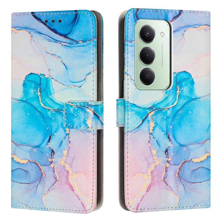 Painted Marble Pattern Leather Phone Case, For Redmi Note 15 Pro 5G Global 163.6mm, For Redmi 15C 5G / 4G EU 173mm / Poco C85 5G, For Redmi 15 5G Global / 15 4G SEA 169.5mm, For Redmi 15 5G / 4G EU 171mm, For Redmi 15C 5G / 4G Global 171mm             ...