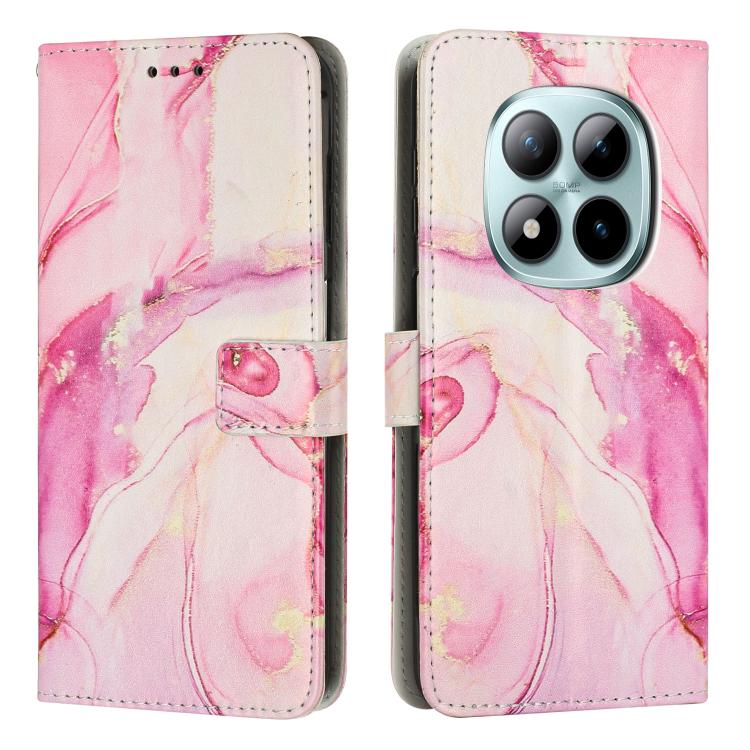 Painted Marble Pattern Leather Phone Case, For Redmi Note 15 Pro 5G Global 163.6mm, For Redmi 15C 5G / 4G EU 173mm / Poco C85 5G, For Redmi 15 5G Global / 15 4G SEA 169.5mm, For Redmi 15 5G / 4G EU 171mm, For Redmi 15C 5G / 4G Global 171mm             ...