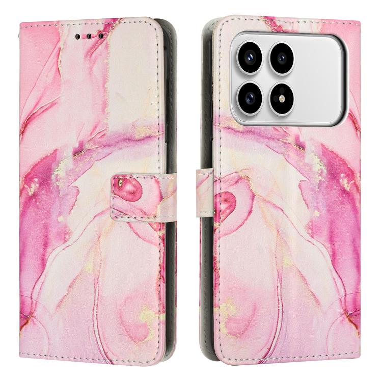 Painted Marble Pattern Leather Phone Case, For Redmi 15a 5G, For Redmi A7 Pro 4G 171mm, For Redmi Turbo 5 Max / Poco X8 Pro Max 5G, For Redmi Turbo 5 / Poco X8 Pro 5G, For Redmi Note 15 Pro+ 5G Global 163.3mm, For Redmi Note 15 5G / 4G Global 164mm    ...