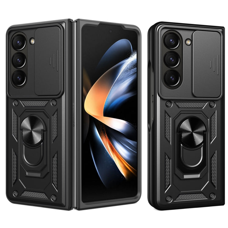 Sliding Camera Cover Design TPU+PC Phone Case, For Galaxy Z Fold8 Ultra 5G, For Samsung Galaxy Z Fold7, For Samsung Galaxy Z Fold6, For Samsung Galaxy Z Fold5