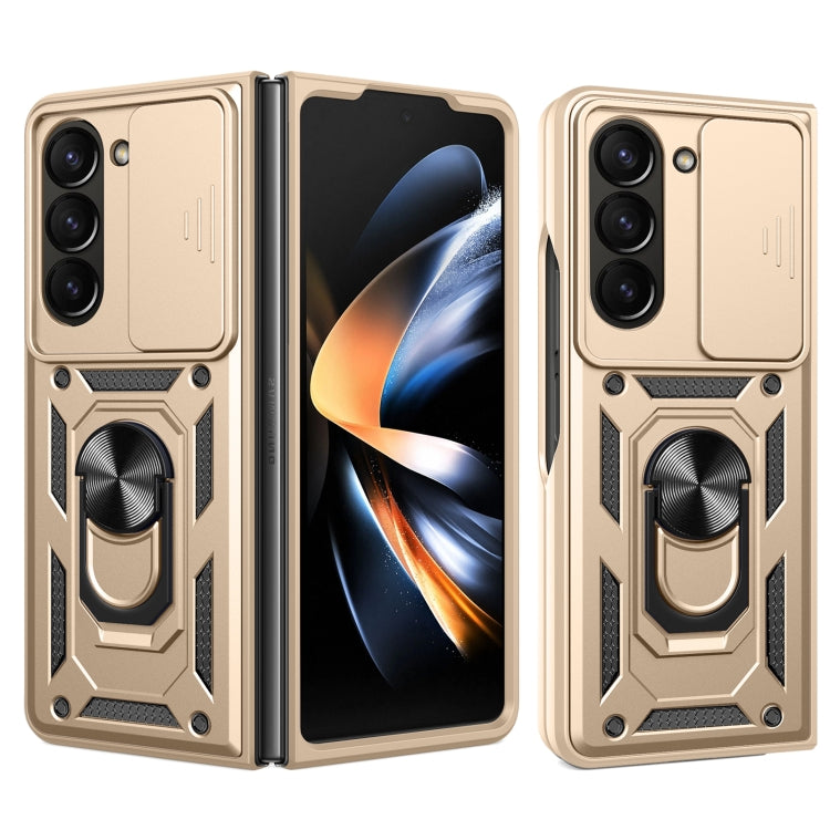 Sliding Camera Cover Design TPU+PC Phone Case, For Galaxy Z Fold8 Ultra 5G, For Samsung Galaxy Z Fold7, For Samsung Galaxy Z Fold6, For Samsung Galaxy Z Fold5