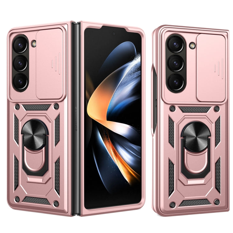 Sliding Camera Cover Design TPU+PC Phone Case, For Galaxy Z Fold8 Ultra 5G, For Samsung Galaxy Z Fold7, For Samsung Galaxy Z Fold6, For Samsung Galaxy Z Fold5
