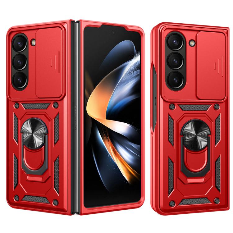 Sliding Camera Cover Design TPU+PC Phone Case, For Galaxy Z Fold8 5G, For Galaxy Z Fold8 Ultra 5G, For Samsung Galaxy Z Fold7, For Samsung Galaxy Z Fold6, For Samsung Galaxy Z Fold5