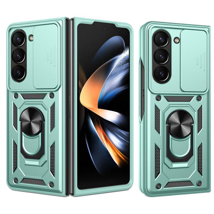 Sliding Camera Cover Design TPU+PC Phone Case, For Galaxy Z Fold8 Ultra 5G, For Samsung Galaxy Z Fold7, For Samsung Galaxy Z Fold6, For Samsung Galaxy Z Fold5