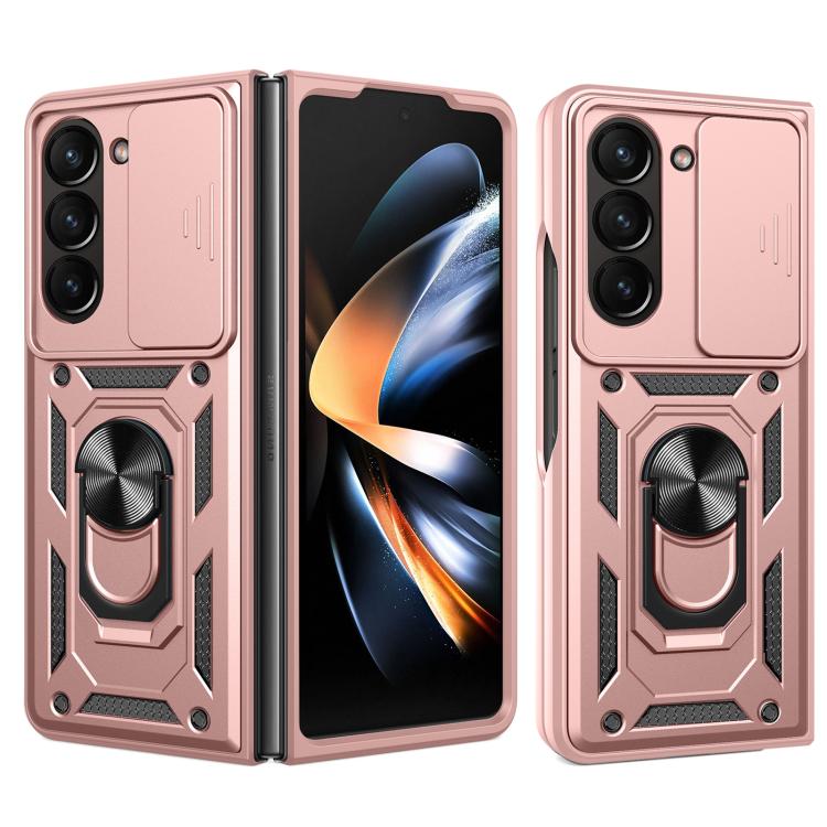 Sliding Camera Cover Design TPU+PC Phone Case, For Galaxy Z Fold8 Ultra 5G, For Samsung Galaxy Z Fold7, For Samsung Galaxy Z Fold6, For Samsung Galaxy Z Fold5