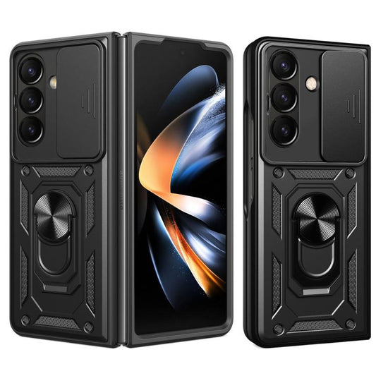 Sliding Camera Cover Design TPU+PC Phone Case, For Galaxy Z Fold8 Ultra 5G, For Samsung Galaxy Z Fold7, For Samsung Galaxy Z Fold6, For Samsung Galaxy Z Fold5