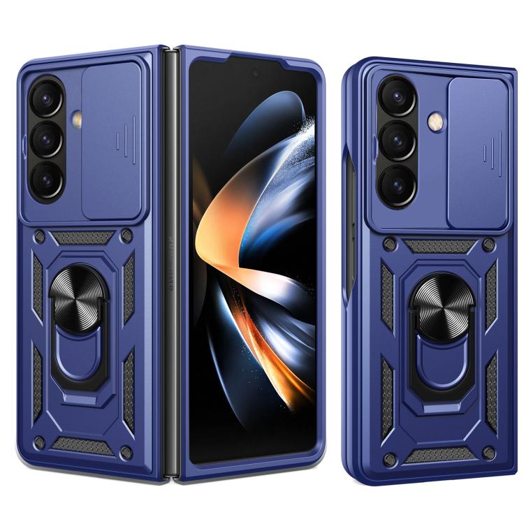 Sliding Camera Cover Design TPU+PC Phone Case, For Galaxy Z Fold8 Ultra 5G, For Samsung Galaxy Z Fold7, For Samsung Galaxy Z Fold6, For Samsung Galaxy Z Fold5